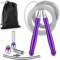Šokdynė PrimaFIT Pro Speed, 3 m, reguliuojama, su svoriais, CrossFit, MMA, 317
