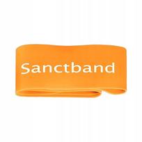 Guminė mankštos juosta SANCTBAND, 1–6 kg, oranžinė, 33x5 cm, 1 vnt., lateksinė