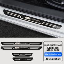 Automobilio nerūdijančio plieno durų slenksčio pedalas Sveikinimo braižymo plokštelė BMW M Performance F30 F20 F10 F18 F22 F01 X3 X4 F06 M3 M5 priedas