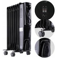 Elektrinis aliejaus radiatorius, 7 sekcijų, 1500 W, su termostatu
