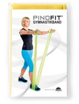 Gimnastinė juosta 2 m Pino Band FITNESS, geltona