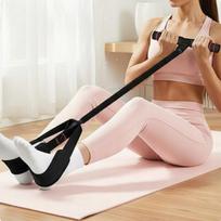Treniruoklio pedalai su storinta elastinga juosta, juodi, 25 kg