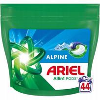 Skalbimo kapsulės Ariel All in 1 PODS Original, baltai ir spalvotai skalbiniams, 44 vnt.