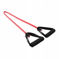 Guminis treniruočių espanderis Sveltus Fitness Tube Strong, raudonas, 3900 OS