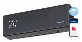 Keraminis sieninis šildytuvas Concept QH4100, pilkas