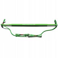 Gimnastikos lazdos Gymstick Original 2.0 su elastine juosta, juoda, 20 kg