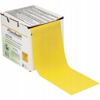 Elastinė mankštos juosta THERA BAND, silpna, 1,5 m, be latekso, geltona
