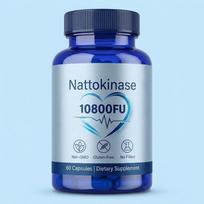 Didelio stiprumo natokinazė 10 800 FU – Itin stipri širdies ir kraujagyslių bei kraujotakos parama (60 veganiškų kapsulių) 1pack