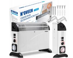 Elektrinis konvektorius N'oveen CH-6000, 2000 W, Turbo