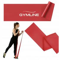 Guminė pasipriešinimo juosta 200 cm, 2–4 kg, raudona, FLAT BAND, mankštai