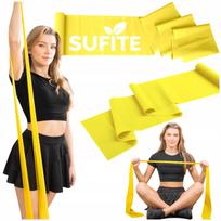 Fitneso pasipriešinimo juosta SUFITE, 1–2 kg, namų treniruotėms ir tempimui