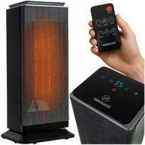 Elektrinis šildytuvas 2000 W, PTC keramika, su nuotolinio valdymo pultu