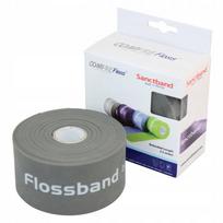 Guminė terapinė juosta SanctBand Floss Band, 5x350 cm, pilka