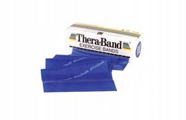 Mankštos juosta THERABAND, mėlyna, 2,5 m