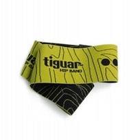 Guminė treniruočių juosta Tiguar Hip Band III, stipri, 70 cm, alyvuogių spalvos
