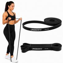 Gumos juosta prisitraukimams UNDERFIT Power Band juoda, 11–29 kg