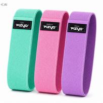 Guminiai pasipriešinimo diržai FIZYO HIP BAND, 3 vnt., 1–32 kg