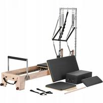 Pilates treniruoklis SucceBuy 2 viename iš gumos medžio su pasipriešinimu namams