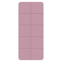 Sulankstomas neslystantis sporto kilimėlis, 183x80x0,6 cm, rožinis, su nešiojimo rankena