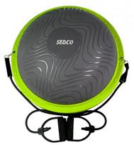 Mankštos kamuolys SEDCO CX-GB1510, 60 cm, su rankenomis, pilkas