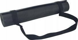 Jogos kilimėlis Professional 180x60x0,5 cm su dirželiu, antracito spalvos