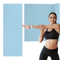 Neslystanti jogos kilimėlis OMM YOGA, mėlynas, 4,5 mm