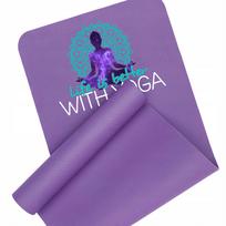 Jogos kilimėlis Life Is Better With Yoga, violetinis