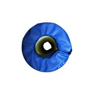 Apsauginė stulpų juosta Softee, 1,5 m x 5 cm, apimtis 80 cm, su Velcro tvirtinimu