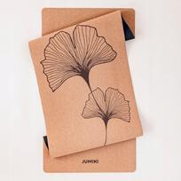 Korkinė jogos kilimėlis JUMIKI GINKGO M