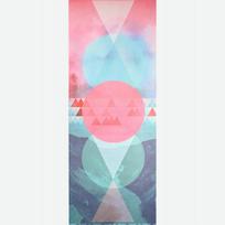 Jogos kilimėlis Yoga Design Lab Travel 1,5 mm, Zenith, 2in1 su rankšluosčiu