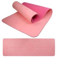 Jogos kilimėlis LIFEFIT RELAX DUO, 183x58x0,6 cm, rožinis