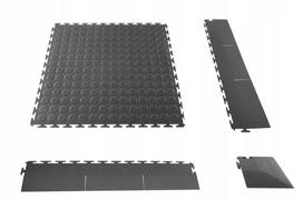 Grindų kilimėlis Sedco ECO, juodas, PVC
