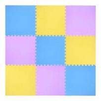 Dėlionės kilimėlis sportui ONE FITNESS, 9 dalys, 60x60 cm, 10 mm