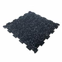 Dėlioninės putų grindų plytelės, 60x60x1 cm, juodos