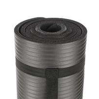 Sporto kilimėlis joga, gimnastikai, 1,5 cm storio, NBR, su rankena