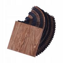 Grindų kilimėlių rinkinys, 52 vnt., 31.5x31.5x1.72 cm, ruda, PP/PVC, individualioms treniruotėms