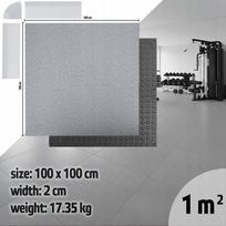 Apsauginis kilimėlis inSPORTline Luxteko Waffle sporto treniruokliams, 100x100x2 cm