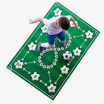 Vaikų futbolo treniruočių kilimėlis, 180x120 cm, neslystantis