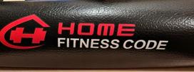 Sporto kilimėlis HOME Fitness, 170 x 70 cm, juodas