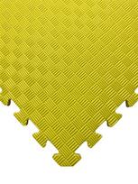 Sportinis tatami kilimėlis, 50x50x1,3 cm, geltonas