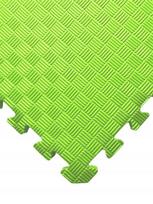 Fitneso kilimėlis TATAMI PUZZLE, 50x50x1,3 cm, žalias