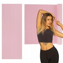 Jogos kilimėlis OMM YOGA, neslystantis, 3 mm, rožinis