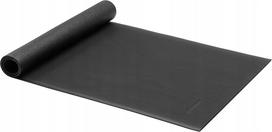 PVC treniruočių kilimėlis bėgimo takeliui ir elipsiniam treniruokliui, 76 x 183 cm, juodas