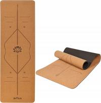 Jogos kilimėlis DH FitLife, neslystantis, dvipusis, TPE, 183x61x0,6 cm