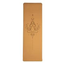 Jogos kilimėlis iš kamštinės medžiagos Yogi & Yogini, 5 mm, 183x61 cm