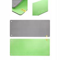 Sporto kilimėlis HMS Premium Green Club Fit, 140x60 cm, 1,5 cm storio, su skylutėmis