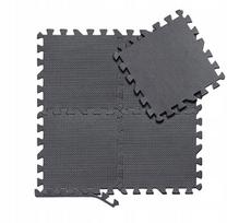 Grindų apsauginės kilimėlio plytelės ARTEESOL, 15 vnt., 30x30x1 cm, pilkos