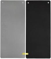 Pilka ir juoda fitneso kilimėlis HMS Premium, 1,5 cm, 140x60 cm, EVA