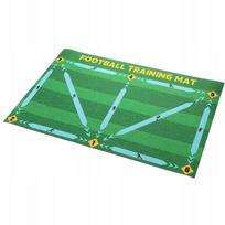 Futbolo treniruočių kilimėlis, žalias, poliesteris