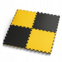 Sporto grindų kilimėlis, 1x1 m, storas putų, 2x2 m komplektas